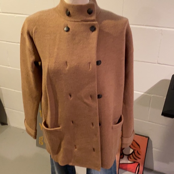 J Crew wool cardigan jacket style sweater medium - Picture 6 of 7